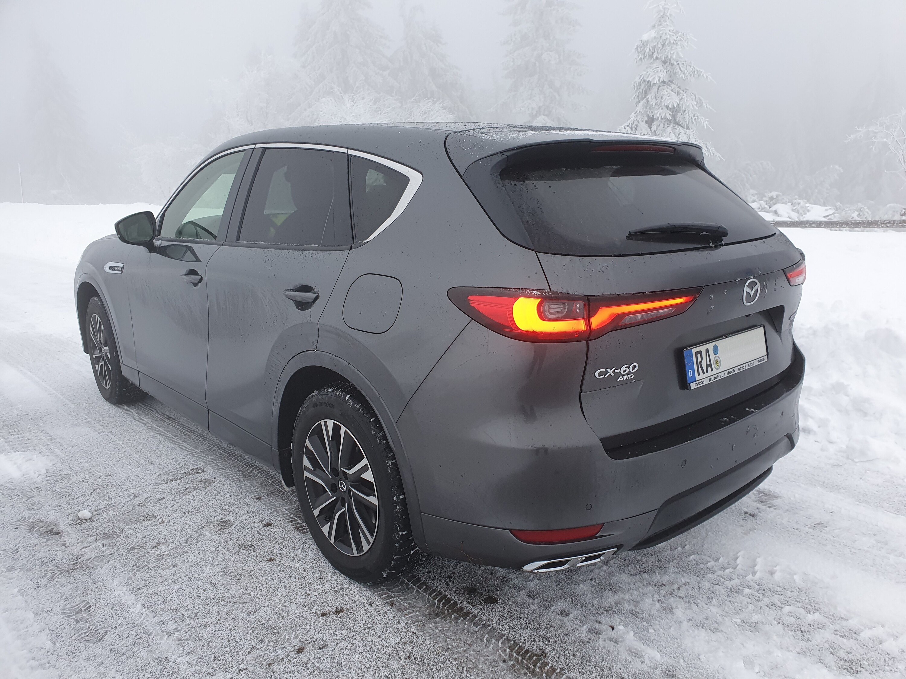 Erste Schnee-Ausfahrt im Schwarzwald